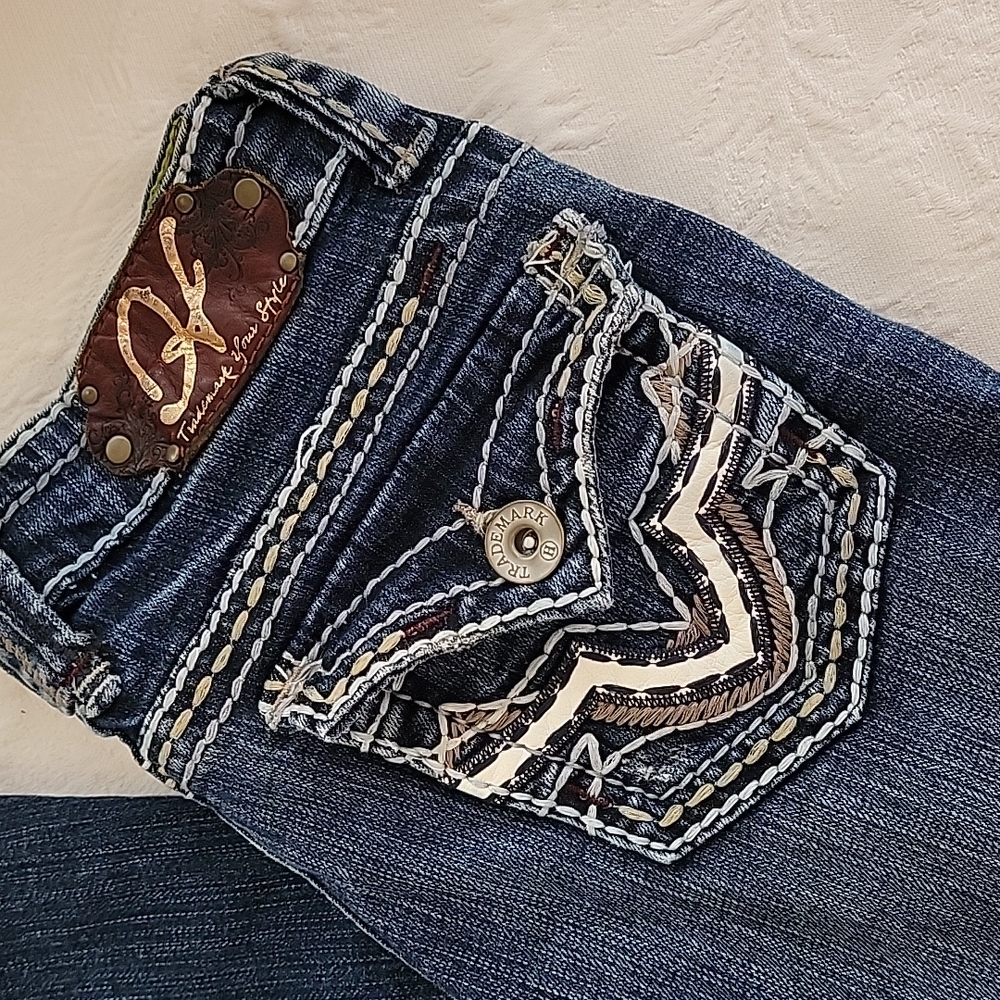 Trademark H Jeans Super Flare Size 0/25